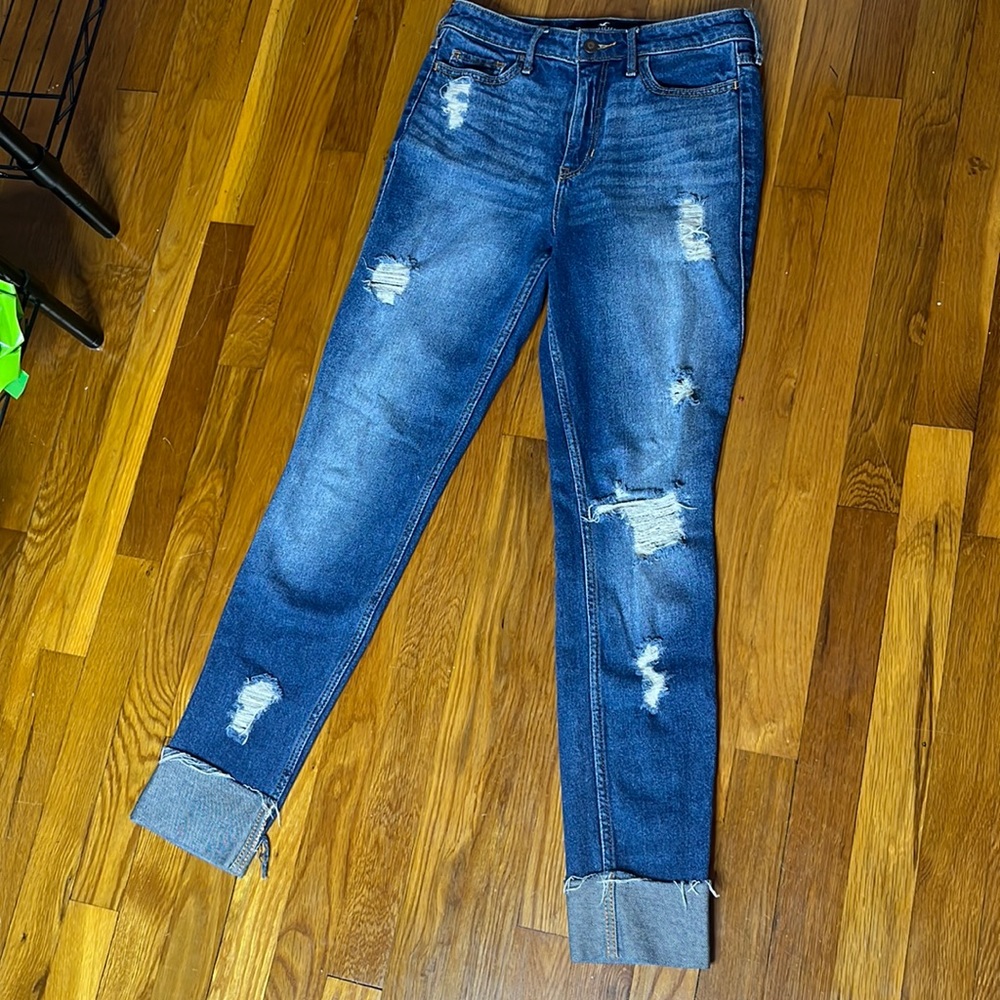 Hollister High Rise Super Skinny Vintage Stretch Jeans Size 3/26